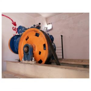 تعویض فلکه موتور آسانسور