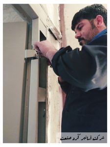 فنر درب لولایی آسانسور 