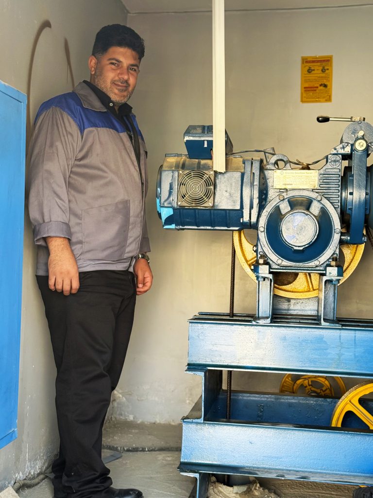 موتور گیربکس آسانسور